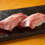 Grilled beef Cow tongue Sushi