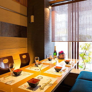 A sophisticated, high-quality space full of Japanese flavor