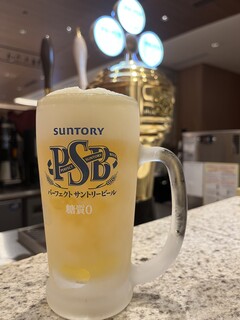 Kafe Kanaru Ichiroku Ichi Zero - パーフェクトサントリービール