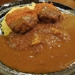 夢庵 - ミンチカツカレー