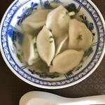台湾茶館 - 餃子スープ・・・350円