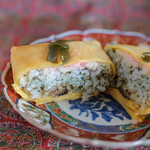 Chikara Sushi - "茶巾（ちやきん）"、斷面（きりくち）