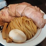豚骨中華そば がんたれ - つけ麺300g肉増し味玉達成者特典