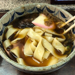 武蔵茶屋 - 武蔵うどんの麺。