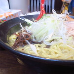 麺酒房 龍安 - 青唐塩らーめん＆高菜丼