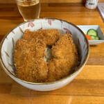 かつどん なかや - カツ丼（しょうゆ　550円）