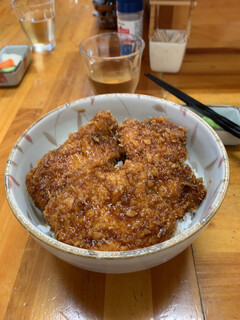 かつどん なかや - カツ丼（ソース　550円）