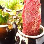 焼肉 ホルモン閻魔 - ボリューム満点！！壺カルビ