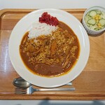 カフェ・ド・プライム - 本格辛口チキンカレー 850円