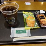 TULLY'S COFFEE - 水出しアイスコーヒー(S)。