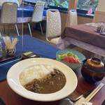 日本料理竹りん - ジビエ猪カレー全景