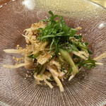 焼肉 スタミナ苑 - 梅ミノ刺し