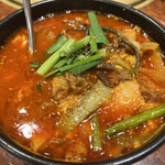 焼肉 スタミナ苑 - テグタンスープ