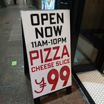 2BROS PIZZA - 昨年末に高架下を通った時に  「PIZZA ￥99」 を見て  気になっていたお店です。