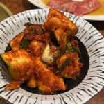 焼肉 スタミナ苑 - 水茄子キムチ