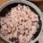 Gyouza ya shin shin - ご飯（黒紫米）