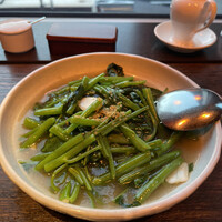 過門香 丸の内トラストタワー店 - 空芯菜　塩ガーリック味