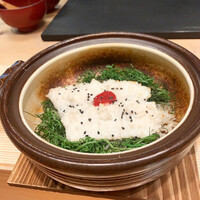 すしと天ぷら 坂本 - 鱧の土鍋ご飯