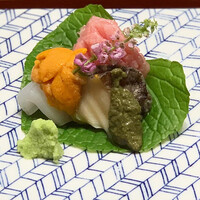 すしと天ぷら 坂本 - お造り