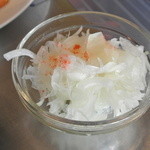 神保町食肉センター - たまねぎサラダ