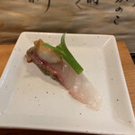 弘寿司 - 天然のシマアジ