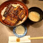 うなぎの末よし - うな丼（竹）味噌汁、漬物付き 2,120円