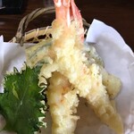 手打ちそば処沢正庵 - 天ぷら盛り合わせ　650円