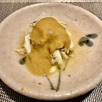 すし みむろ - 渡り蟹 内子のソース