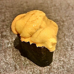 すし みむろ - 赤雲丹と紫雲丹