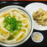 純手打ち讃岐うどん五郎 - あつあつうどん小¥400
      まいたけ¥140