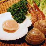 かぶら亭 - 磯あそび(シーフード3種盛り)