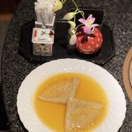 かぶら亭 - 貴婦人のドレス(クレープのオレンジソース)