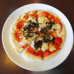 フォンターナ デル ヴィーノ - 信州野沢菜漬けのトマトソースピッツァ