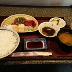 越路 - 刺身定食1,000円‼️ ご飯御代わり有り‼️