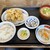 ごはん屋さん - ホルモン天ぷら定食、味噌汁を豚汁に変更