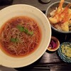 隼 - 海老と鱚の天丼と自家製そば