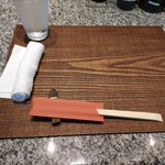 とんかつ 大希 - 着席時からもう、期待で高揚〜。