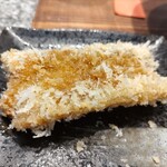 とんかつ 大希 - 太刀魚フライは、だし醤油で食べても素晴らしい！