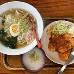 Keirin - Dランチ（ラーメン＋エビチリ）