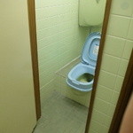 松葉茶屋 - トイレは段差和式マイナチェンの洋式です