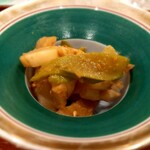 勢麟 - 本ミル貝、山うど胡麻和え