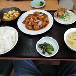 福城 - 酢豚定食