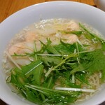 Dhinzu Bai Jindhinrou - 香港海老ワンタン麺