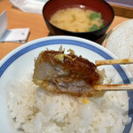 とん八亭 - このとんかつとご飯、たまりませんな(๑>◡<๑)