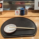 Sushi Sada - カウンター