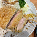 とん八亭 - 低温で、肉汁が！！