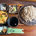 手打ち蕎亭　なる堵 - ミニ丼セット