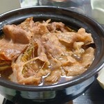 辻旅館 - 牛肉たっぷりだよ。