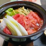 辻旅館 - 良い霜降りだね。