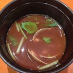 寿司英 - 【赤だし】
      ❀『あさり・みつば』